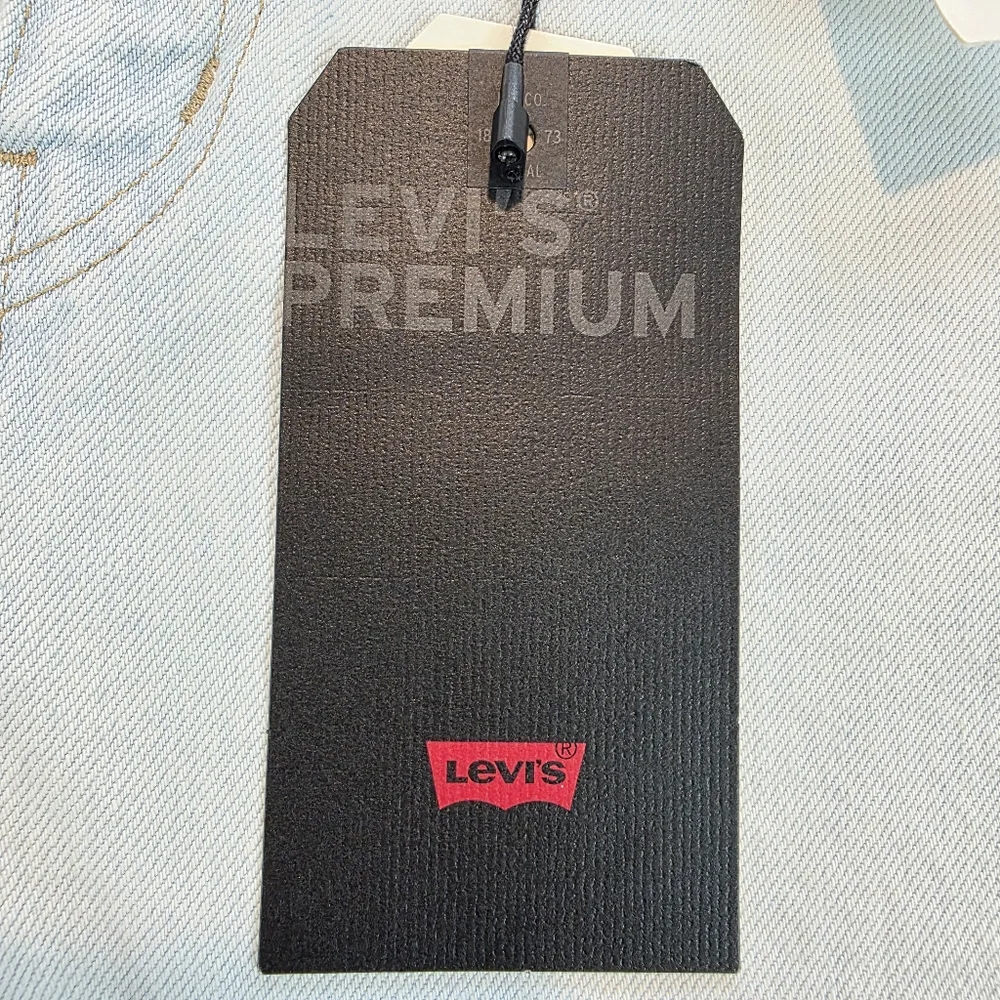 Levi's x Urban Outfitters Premium Denim Jean Shorts High Waisted Wide Leg Short - Picture 3 of 13